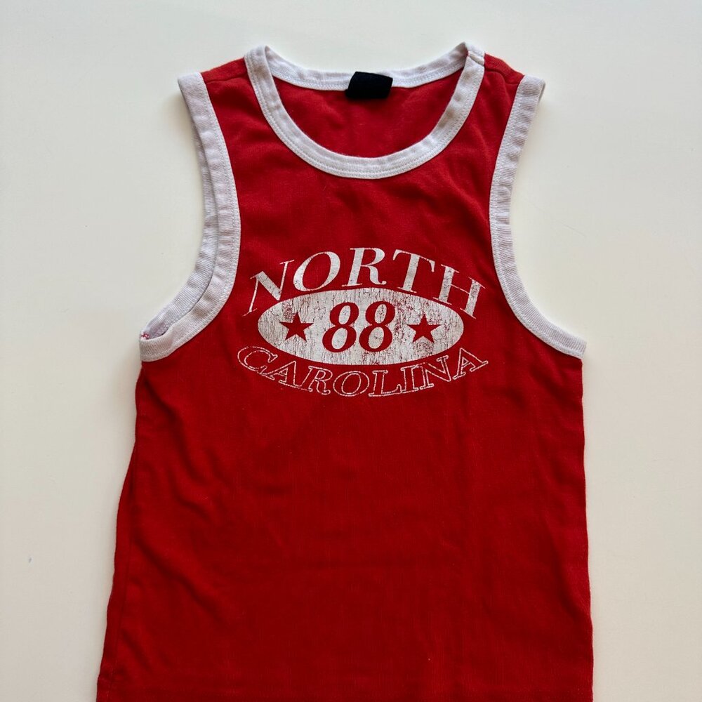 Urban Outfitters Red/White Tank - XS